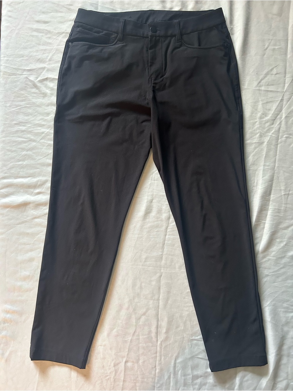 Lululemon Men’s 5-Pocket Stretch Pants Black Size 32